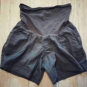 Gray Shorts Motherhood Maternity
